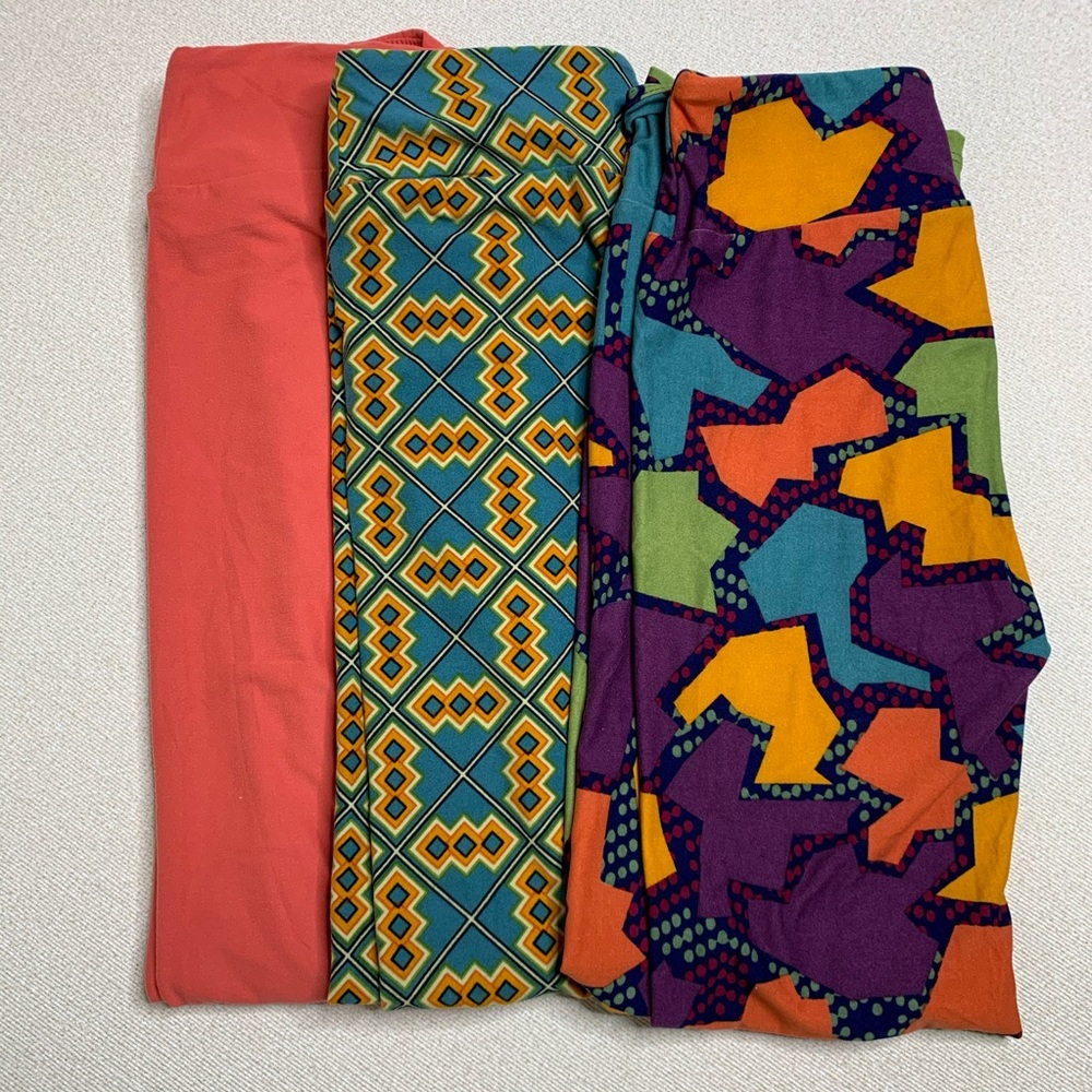 👑 Lularoe OS Leggings 3 Pack